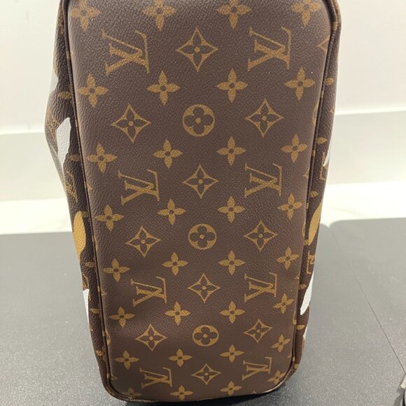 Louis Vuitton Monogram Neverfull MM Gold/Silver (JB1064) - Picture 10 of 16